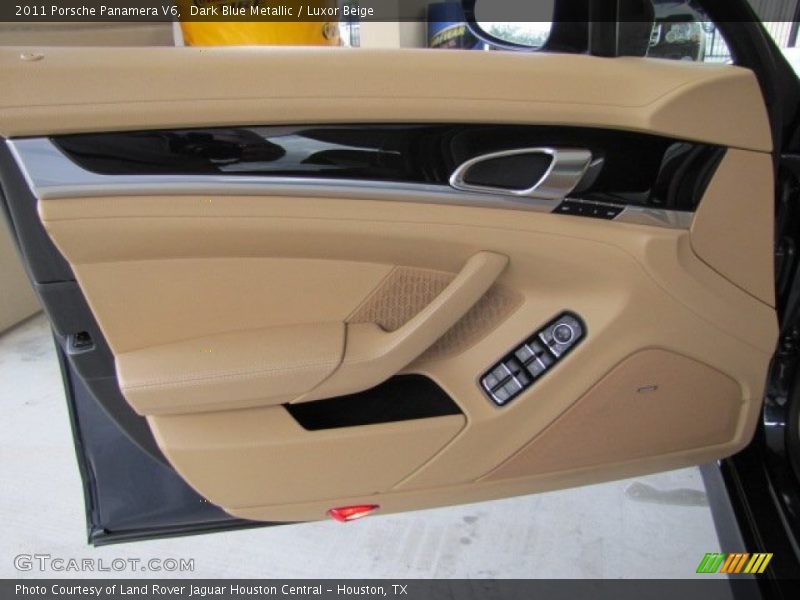 Dark Blue Metallic / Luxor Beige 2011 Porsche Panamera V6