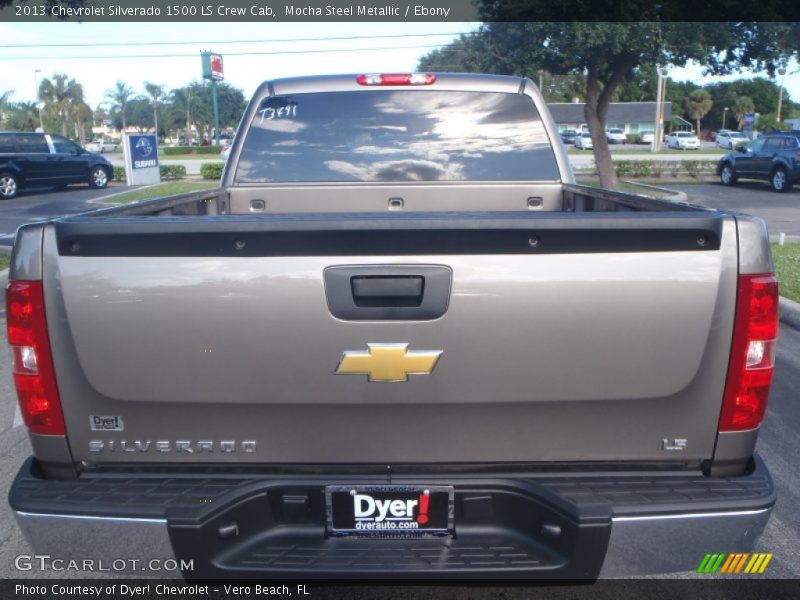 Mocha Steel Metallic / Ebony 2013 Chevrolet Silverado 1500 LS Crew Cab