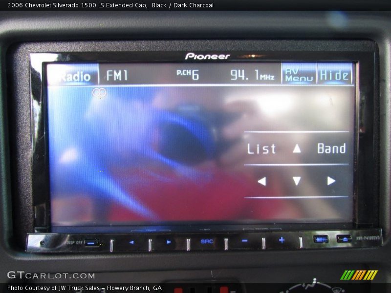 Black / Dark Charcoal 2006 Chevrolet Silverado 1500 LS Extended Cab