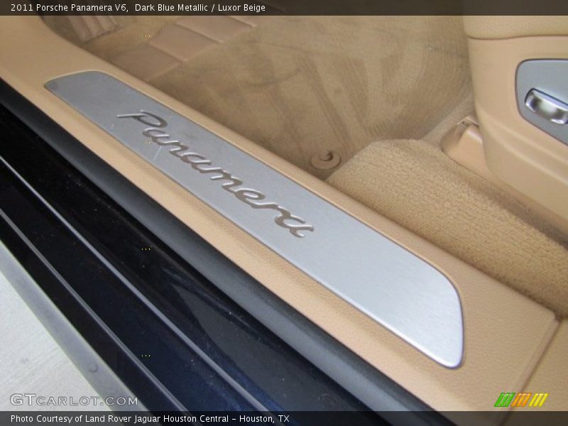 Dark Blue Metallic / Luxor Beige 2011 Porsche Panamera V6