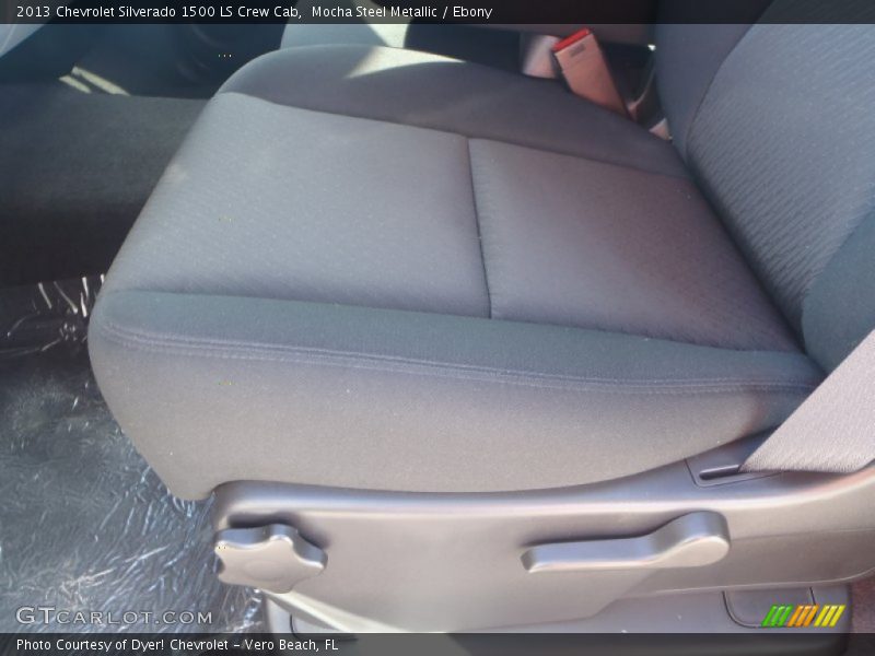 Mocha Steel Metallic / Ebony 2013 Chevrolet Silverado 1500 LS Crew Cab