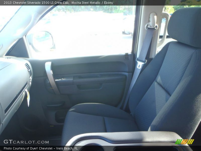 Mocha Steel Metallic / Ebony 2013 Chevrolet Silverado 1500 LS Crew Cab