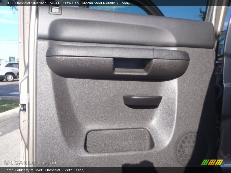 Mocha Steel Metallic / Ebony 2013 Chevrolet Silverado 1500 LS Crew Cab