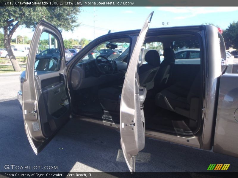 Mocha Steel Metallic / Ebony 2013 Chevrolet Silverado 1500 LS Crew Cab
