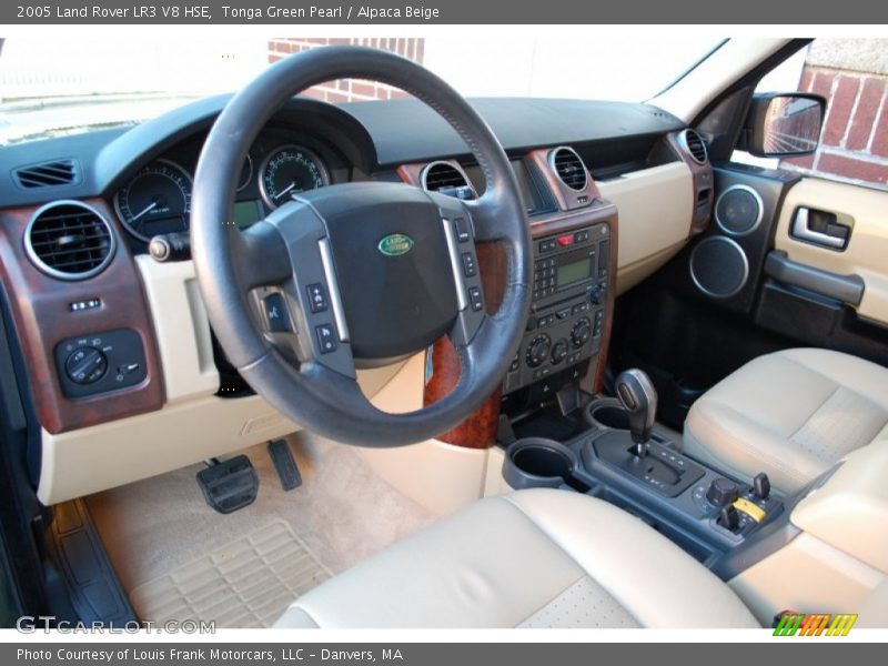 Tonga Green Pearl / Alpaca Beige 2005 Land Rover LR3 V8 HSE
