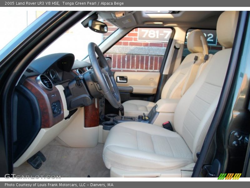 Tonga Green Pearl / Alpaca Beige 2005 Land Rover LR3 V8 HSE