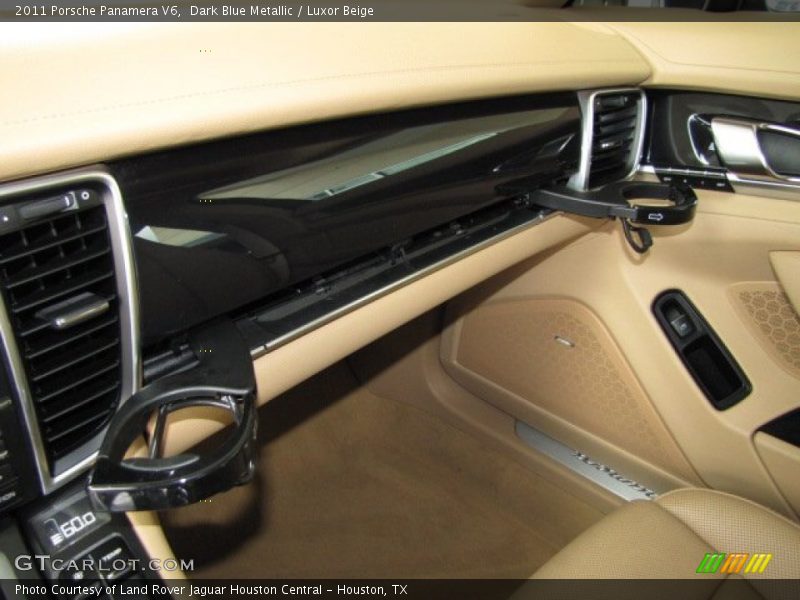 Dark Blue Metallic / Luxor Beige 2011 Porsche Panamera V6