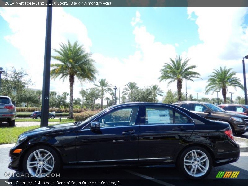 Black / Almond/Mocha 2014 Mercedes-Benz C 250 Sport
