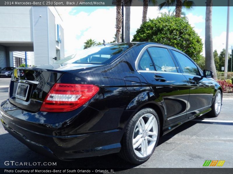 Black / Almond/Mocha 2014 Mercedes-Benz C 250 Sport