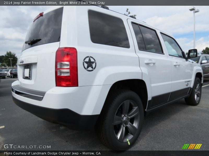 Bright White / Dark Slate Gray 2014 Jeep Patriot Freedom Edition