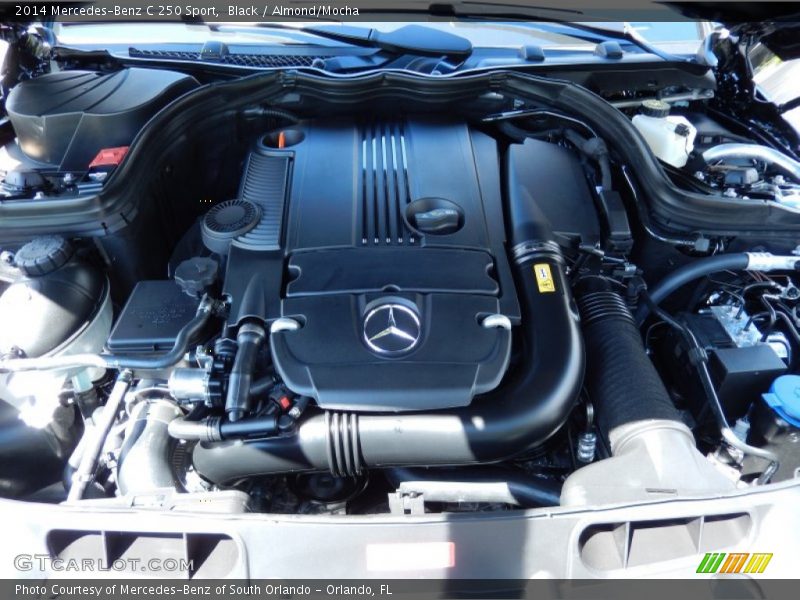 Black / Almond/Mocha 2014 Mercedes-Benz C 250 Sport