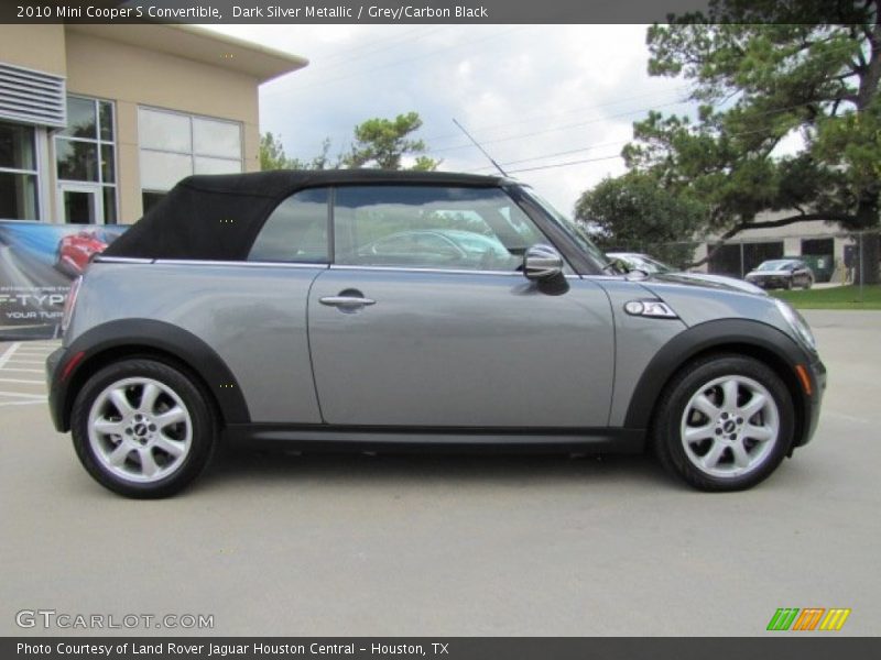 Dark Silver Metallic / Grey/Carbon Black 2010 Mini Cooper S Convertible