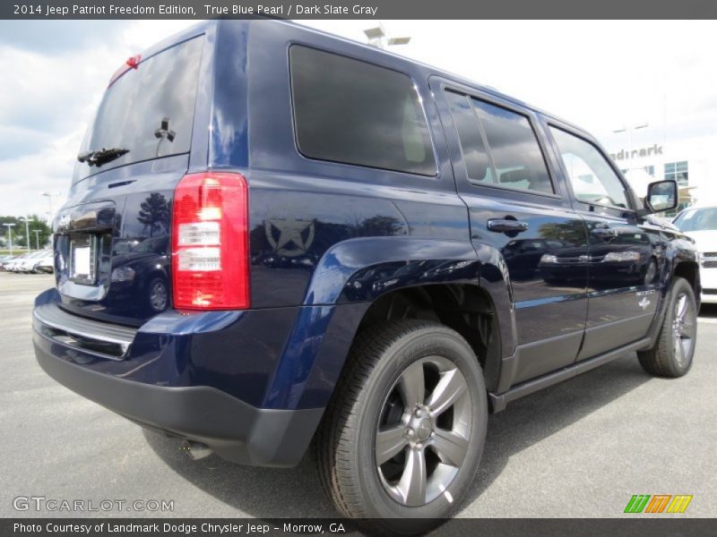 True Blue Pearl / Dark Slate Gray 2014 Jeep Patriot Freedom Edition