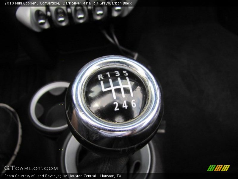 Dark Silver Metallic / Grey/Carbon Black 2010 Mini Cooper S Convertible
