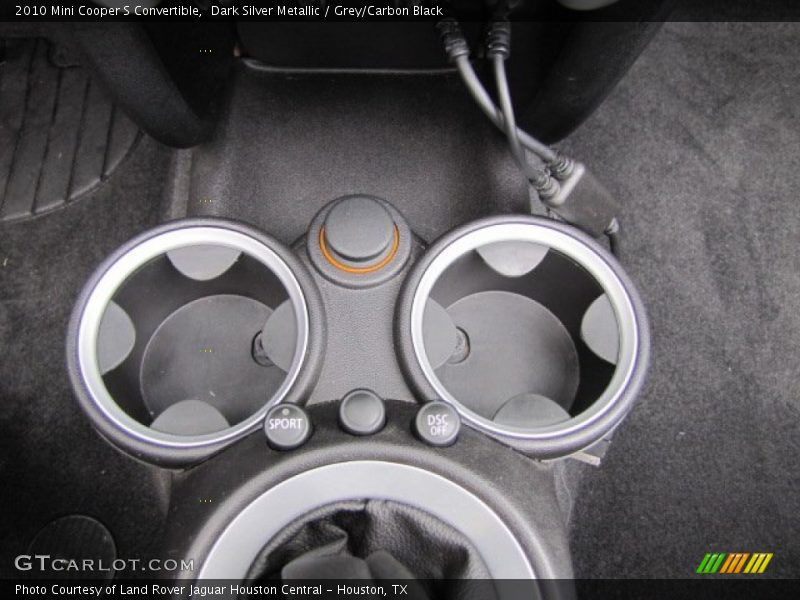 Dark Silver Metallic / Grey/Carbon Black 2010 Mini Cooper S Convertible
