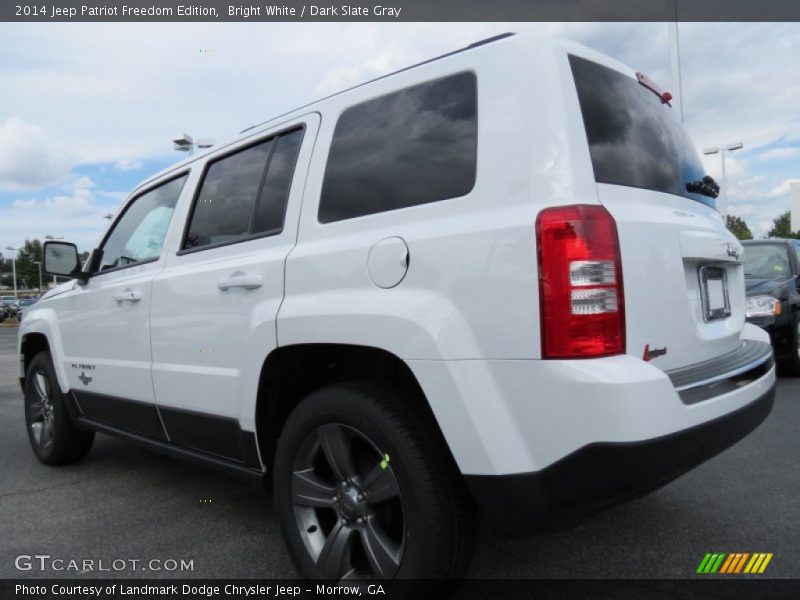 Bright White / Dark Slate Gray 2014 Jeep Patriot Freedom Edition
