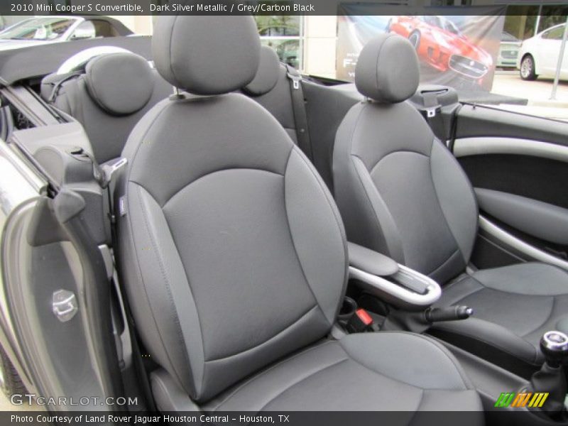 Dark Silver Metallic / Grey/Carbon Black 2010 Mini Cooper S Convertible