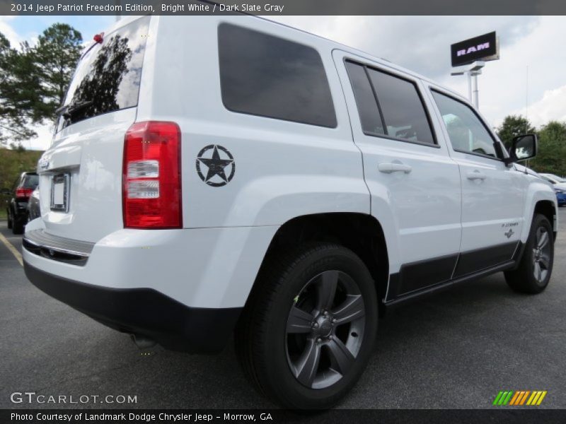 Bright White / Dark Slate Gray 2014 Jeep Patriot Freedom Edition