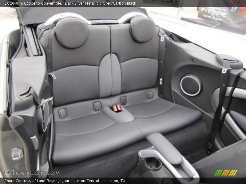 Dark Silver Metallic / Grey/Carbon Black 2010 Mini Cooper S Convertible