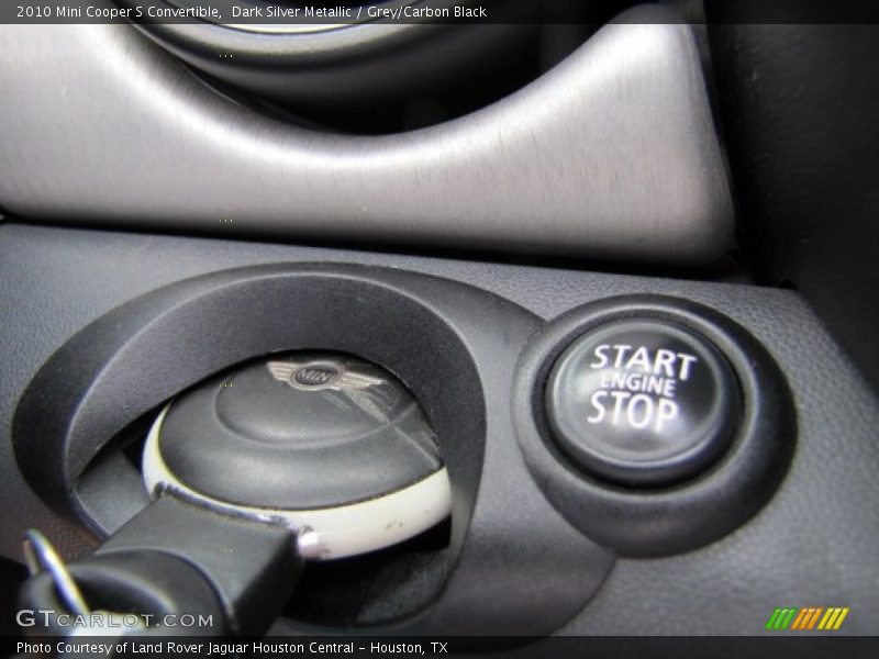 Dark Silver Metallic / Grey/Carbon Black 2010 Mini Cooper S Convertible