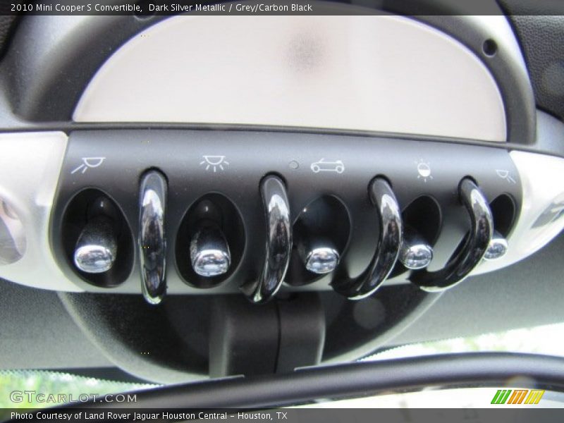 Dark Silver Metallic / Grey/Carbon Black 2010 Mini Cooper S Convertible