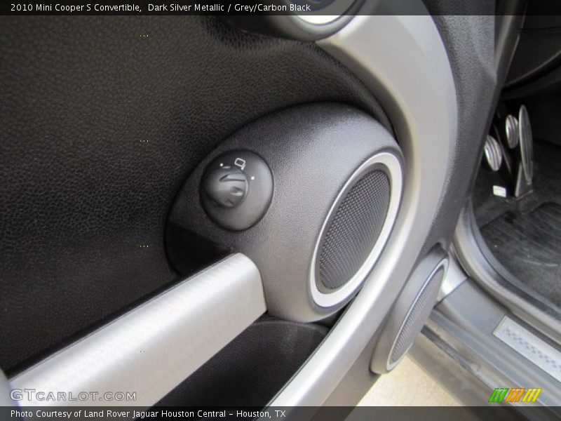 Dark Silver Metallic / Grey/Carbon Black 2010 Mini Cooper S Convertible
