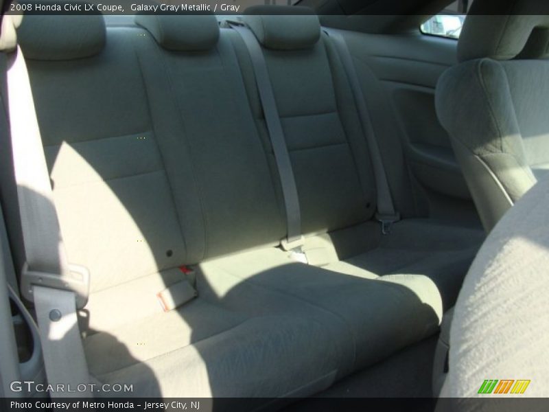 Galaxy Gray Metallic / Gray 2008 Honda Civic LX Coupe