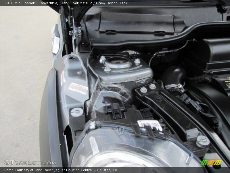 Dark Silver Metallic / Grey/Carbon Black 2010 Mini Cooper S Convertible