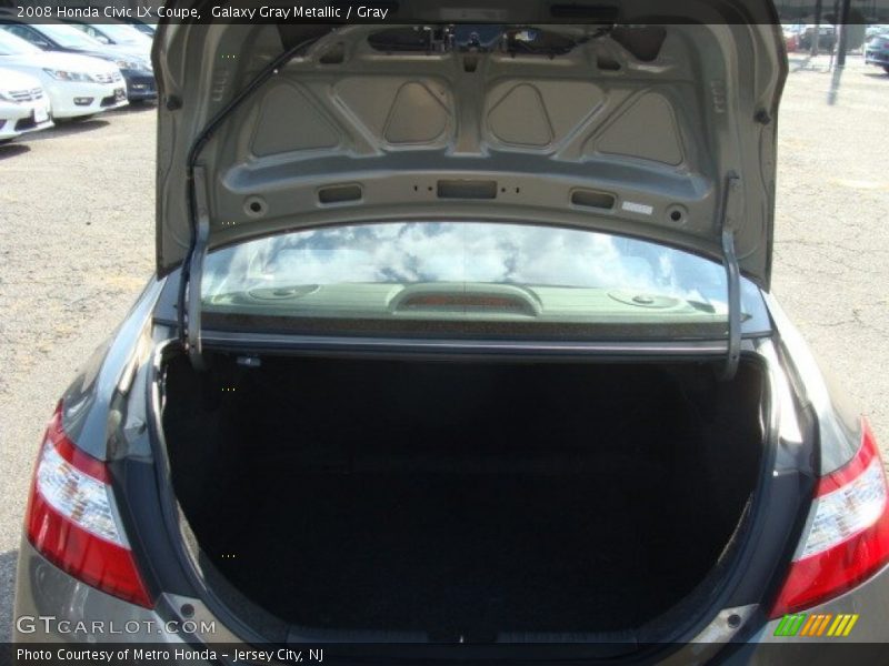 Galaxy Gray Metallic / Gray 2008 Honda Civic LX Coupe