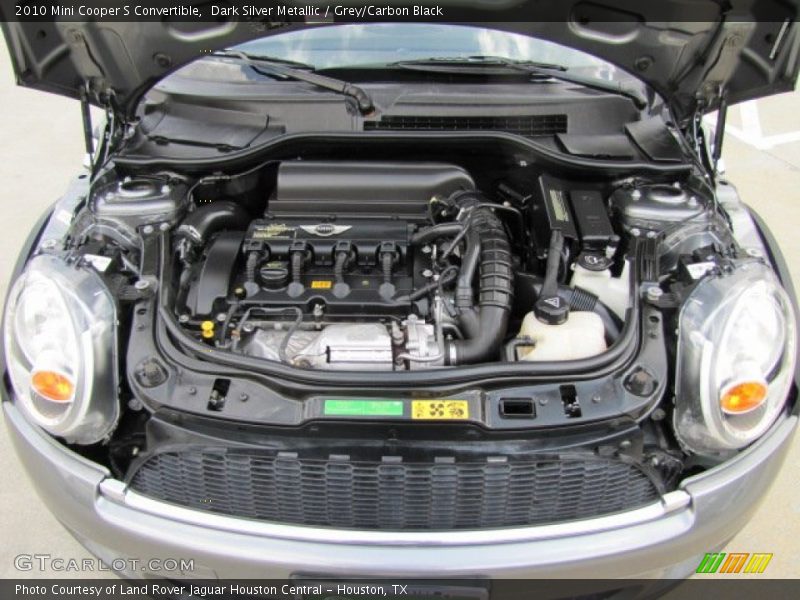 Dark Silver Metallic / Grey/Carbon Black 2010 Mini Cooper S Convertible