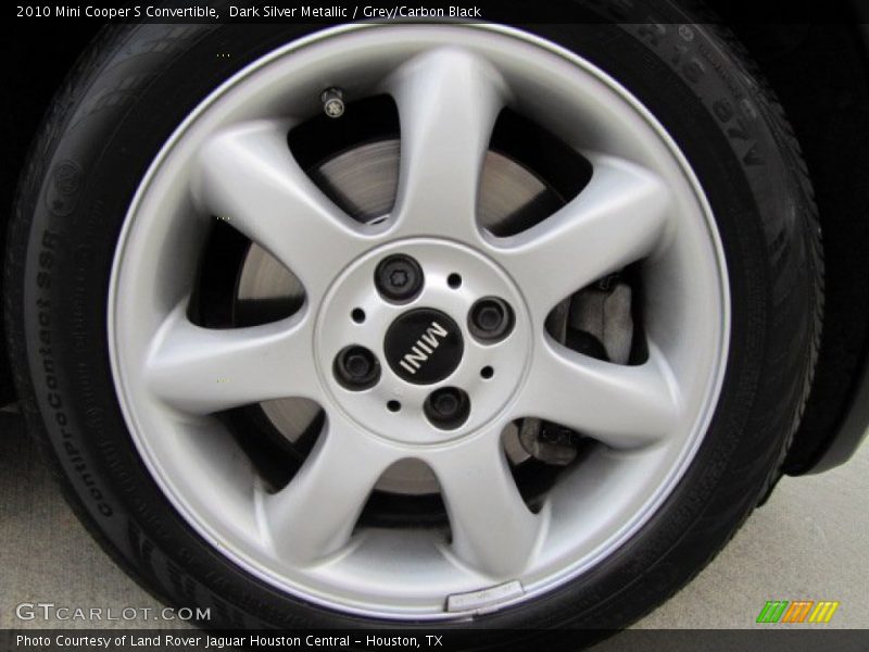 Dark Silver Metallic / Grey/Carbon Black 2010 Mini Cooper S Convertible