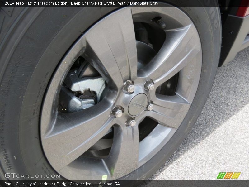Deep Cherry Red Crystal Pearl / Dark Slate Gray 2014 Jeep Patriot Freedom Edition
