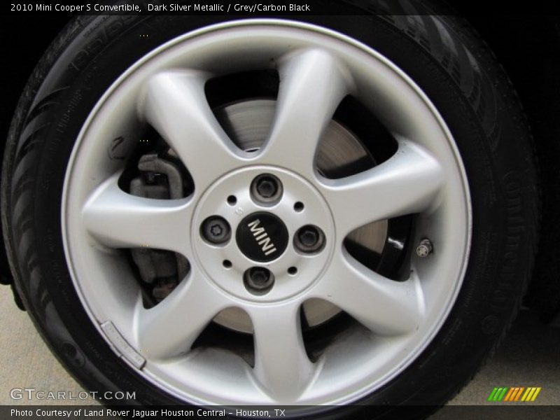 Dark Silver Metallic / Grey/Carbon Black 2010 Mini Cooper S Convertible