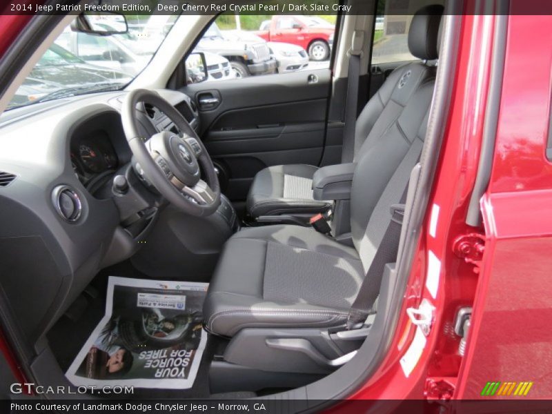 Deep Cherry Red Crystal Pearl / Dark Slate Gray 2014 Jeep Patriot Freedom Edition