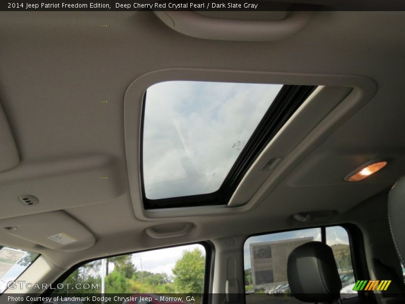 Deep Cherry Red Crystal Pearl / Dark Slate Gray 2014 Jeep Patriot Freedom Edition