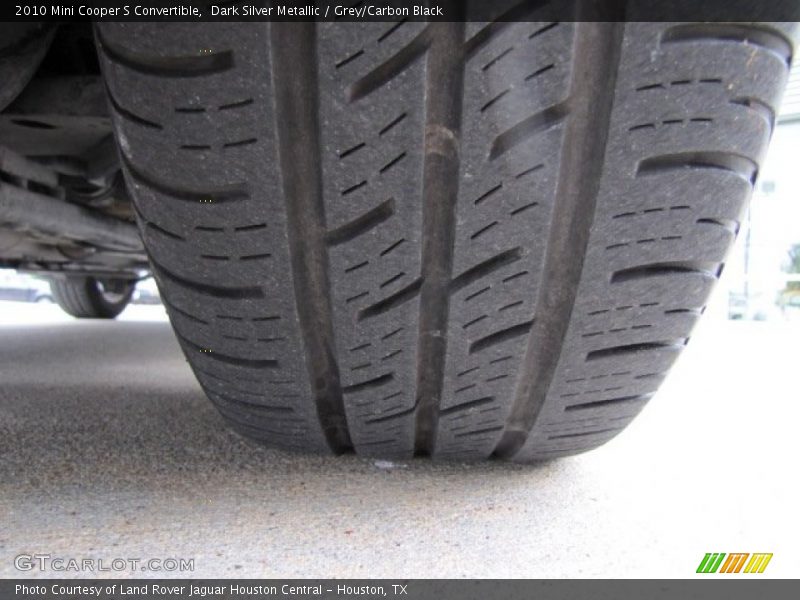 Dark Silver Metallic / Grey/Carbon Black 2010 Mini Cooper S Convertible