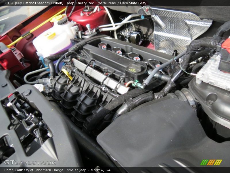 Deep Cherry Red Crystal Pearl / Dark Slate Gray 2014 Jeep Patriot Freedom Edition