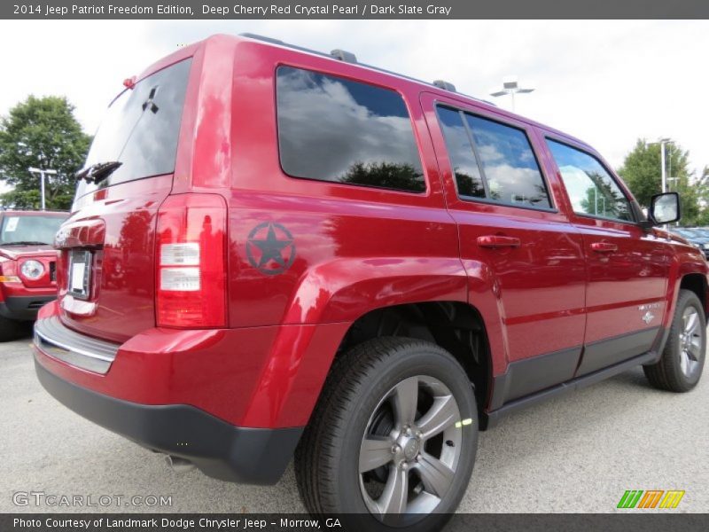 Deep Cherry Red Crystal Pearl / Dark Slate Gray 2014 Jeep Patriot Freedom Edition