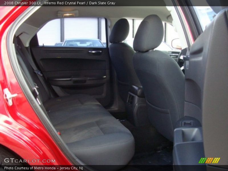 Inferno Red Crystal Pearl / Dark Slate Gray 2008 Chrysler 300 LX