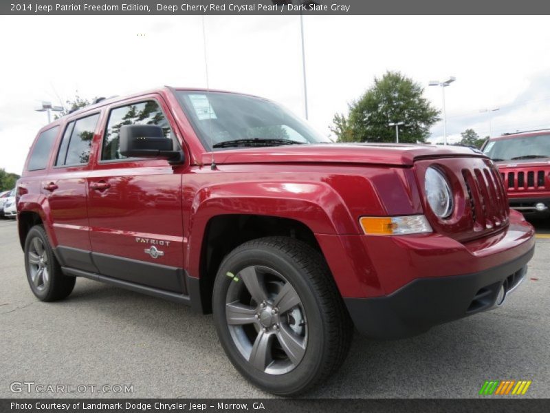 Deep Cherry Red Crystal Pearl / Dark Slate Gray 2014 Jeep Patriot Freedom Edition
