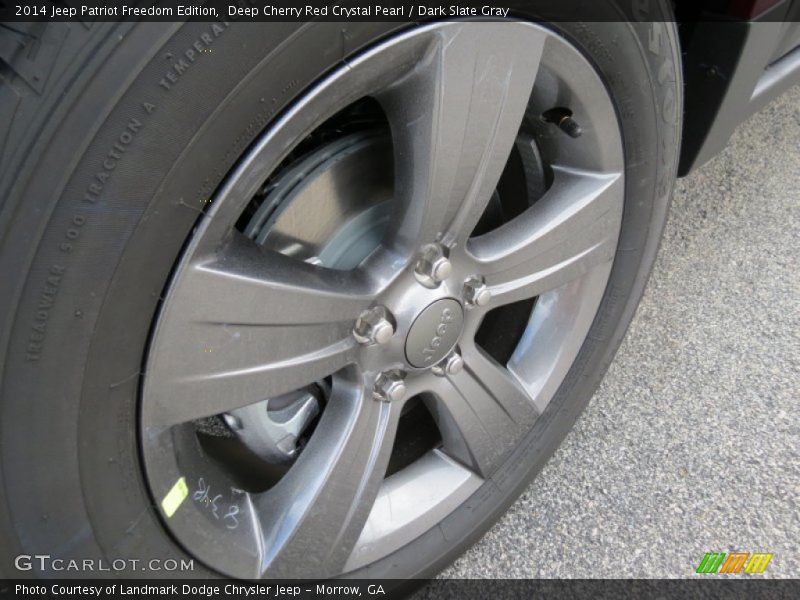 Deep Cherry Red Crystal Pearl / Dark Slate Gray 2014 Jeep Patriot Freedom Edition