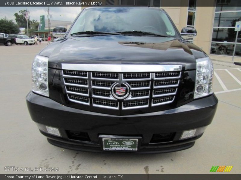 Black Raven / Ebony 2008 Cadillac Escalade ESV AWD