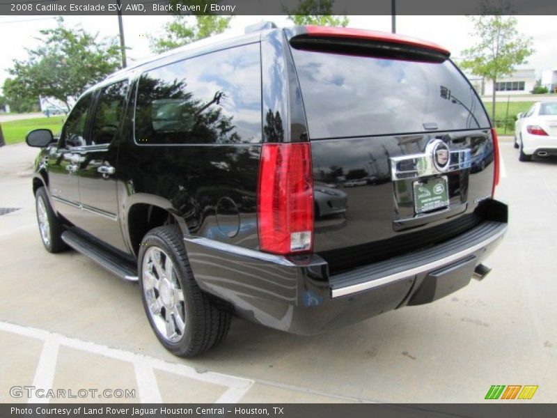 Black Raven / Ebony 2008 Cadillac Escalade ESV AWD
