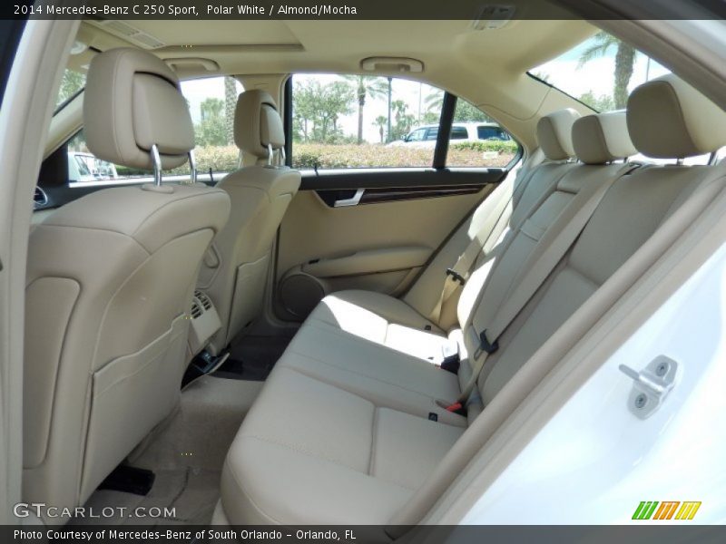 Polar White / Almond/Mocha 2014 Mercedes-Benz C 250 Sport