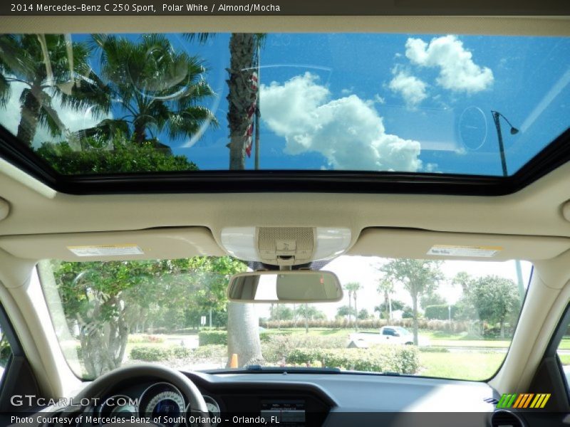 Polar White / Almond/Mocha 2014 Mercedes-Benz C 250 Sport