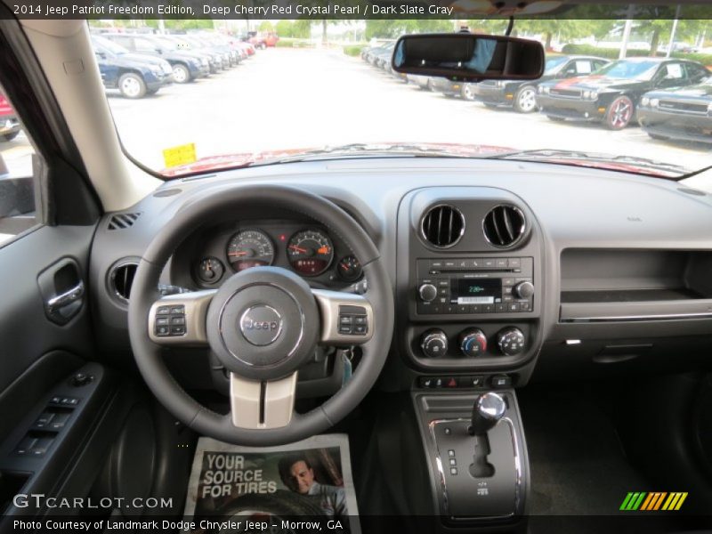 Deep Cherry Red Crystal Pearl / Dark Slate Gray 2014 Jeep Patriot Freedom Edition
