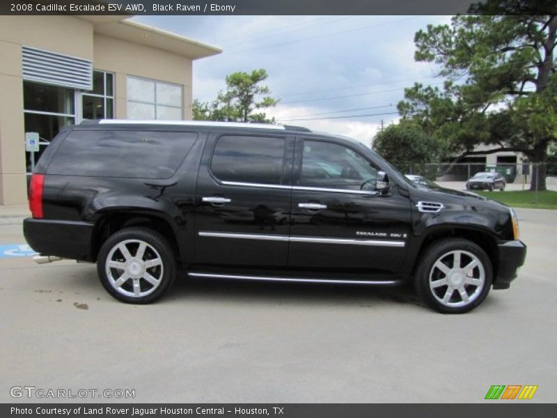 Black Raven / Ebony 2008 Cadillac Escalade ESV AWD