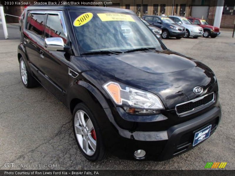 Shadow Black / Sand/Black Houndstooth Cloth 2010 Kia Soul !