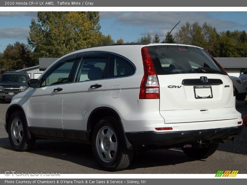 Taffeta White / Gray 2010 Honda CR-V LX AWD