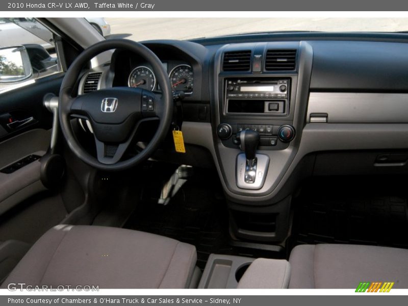 Taffeta White / Gray 2010 Honda CR-V LX AWD